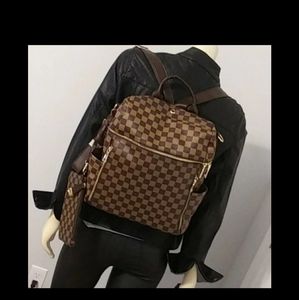 Luxery backpack shoulder bag